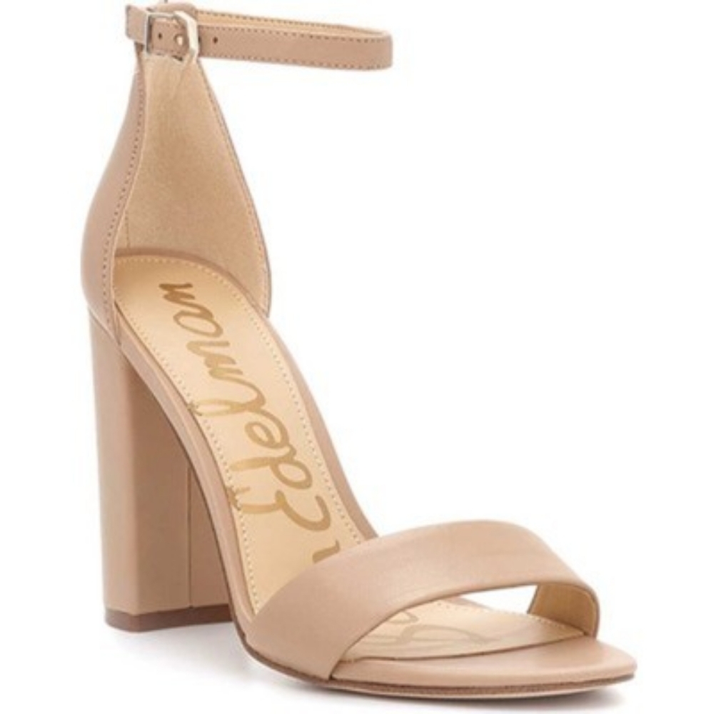 Sam Edelman YARO Ankle Strap Sandal * NUDE*